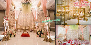 Configuración de pared de velas para escenario de boda, paredes de velas para escenario de recepción de boda asiática, espléndido soporte metálico para pared de velas para boda, Dinamarca - Product Image 2