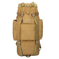 Sac à dos tactique extérieur durable haute capacité JSH, en nylon camouflage imperméable, avec sangles en toile Oxford 900D et fermeture éclair