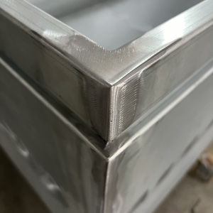 Jardinera Rectangular <span class=keywords><strong>de</strong></span> Aluminio Contemporánea YISHANG, Maceta Larga para Exhibición en Jardín o Hogar - Product Image 3