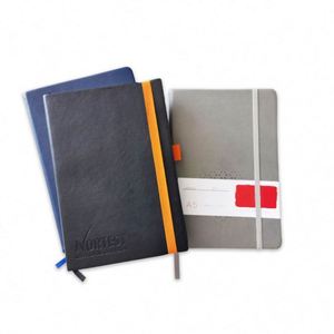 Agenda de Negocios Personalizada con Logotipo Impreso en Corcho y Lino, Diario de Papel con Puntos, Líneas y Cuadrículas, Planificador de Presupuesto, Cuadernos - Product Image 1