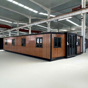 Maison préfabriquée de luxe 20/40 pieds, conteneur portable extensible, villa mobile pliable 2, 3, 4 ou 5 chambres - Product Image 1