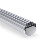 Couvercle de lampe LED intégré en plastique, pour abat-jour de PC, Tube en aluminium, accessoires