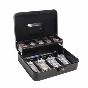 A Cash <b>Box</b> with a Cash Compartment, a <b>Safe</b> with a Cash Drawer. - Product Image 5