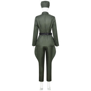 Cutting-Edge Animation Star Wars Female Officer Costume Green Polyester Cosplay Outfit Movie <b>TV</b> Costume - Product Image 4