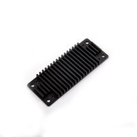 Module de dissipateur thermique à ailettes empilées avec interface d'alimentation 3 broches en profilé d'aluminium carré estampé, vente en gros d'usine pour boîtiers d'ordinateur