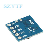 Modul Sensor Magnetometer tiga sumbu GY-271M GY-282 HMC5983 untuk alternatif Arduino untuk Kompas dan aplikasi bidang magnetik
