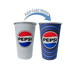 Fábrica Autorizada de Coca-Cola y Pepsi con 30 Años de Experiencia |   Vaso de Aluminio con Logotipo Personalizado que Cambia de Color |   Taza Mágica de 16oz que se Enfría al Contacto con el Frío MFR - Product Image 1