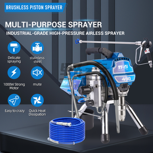 Pistola de Pulverización Eléctrica de Alta Presión, Profesional 490, Máquina de Recubrimiento para Pintura de Látex Industrial, Pulverización DIY - Product Image 5