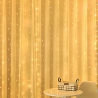 Factory Outlets Twinkle Star USB 3x3m 300 LED Kupferdraht Vorhang Stern Lichterketten Hochzeits dekoration 8 Modi LED Lichterketten