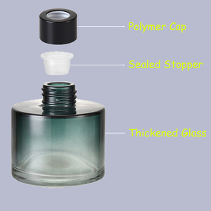 Bán buôn 120ml rỗng vòng sậy khuếch tán chai sang trọng khuếch tán container với thanh và hộp geurrietje - Product Image 3