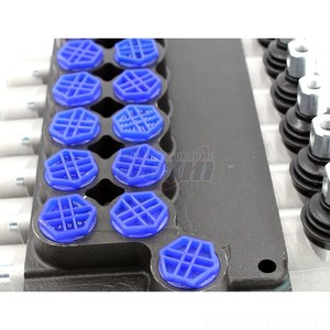 วาล์วควบคุมทิศทางไฮดรอลิกแบบแมนนวล P80-AQF-G12-G34-OT 80 ลิตร/นาที แบบหกทาง ผลิตจากเหล็กหล่อ เกลียวใน - Product Image 4