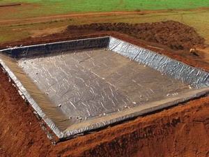 Offre Spéciale 0.5mm 0.75mm Membrane Fish Pond Farm Liner HDPE Geomembrane de qualité pour projet d'aquaculture - Product Image 2