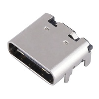 Herstellerdirektversorgung C-Typ USB Typ-C Buchse 16-Pin Kupferanschluss 3A Nennstrom PCB-Ladeanschluss