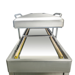 Machine de mise sous vide pour aliments carnés, tunnel de rétraction <span class=keywords><strong>à</strong></span> eau chaude, réservoir, <span class=keywords><strong>pompe</strong></span> industrielle, machine d'emballage sous vide haute capacité, double chambre - Product Image 2