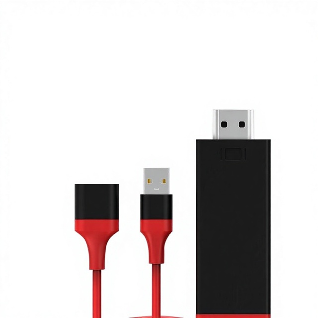 USB-A to for Screen Mirroring Cable for Android for Devices with 1080p Adapter Universal HD Display