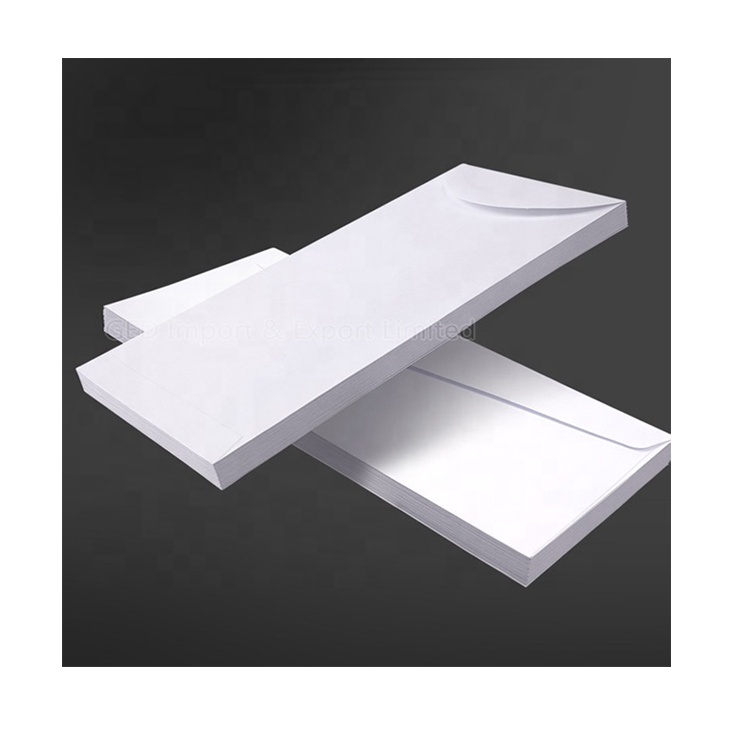 Guangzhou 9*12 Inch White Envelope with Seal Customize 140gsm Paper Letter Card with Free Design for Home Business School Office