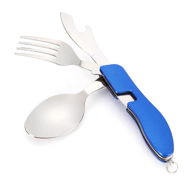 ที่เปิดขวด (แบบมีด) [สีน้ำเงิน]