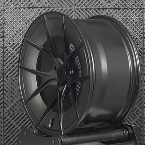 ล้อแม็กซ์อะลูมิเนียมสีดำกึ่งเงาขนาด 18 นิ้ว แบบเว้า สำหรับรถยนต์ 86 BRZ 5x114.3 ขนาด 15-26 นิ้ว ET 40 มม./30 มม. ผลิตด้วยวิธีการฟอร์จ - Product Image 3