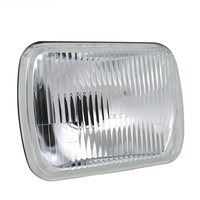 5X7 ''phare Semi scellé Rectangle métal phare Kit H4 ampoule halogène 6052 voiture avant Signal lumineux indicateur clignotant