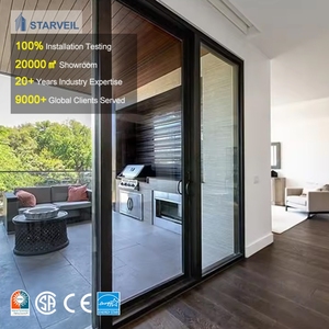 Porte coulissante en verre pour projet hôtelier au <span class=keywords><strong>Maroc</strong></span>, porte coulissante en aluminium pour utilisation dans les bâtiments hôteliers - Product Image 3