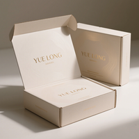 Boîte d'Expédition d'Emballage en Carton Ondulé Design Personnalisé avec Logo Personnalisé pour Petites Entreprises