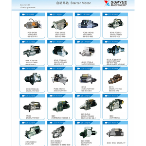 24V 9t D6D động cơ khởi động cho máy xúc ec210 ec240 ec200b ec210b ec240b <span class=keywords><strong>0001368001</strong></span> 0001360019 0001360012 22222006 e41565 - Product Image 2