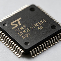 Microcontrolador STM32F103C8T6 ARM Cortex-M3 MCU LQFP-48 72MHz 64KB Flash 20KB SRAM de 32 Bits