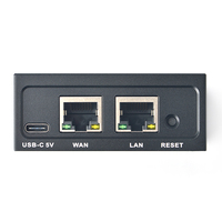 Carte de développement Nanopi R4SE 4 Go de RAM LPDDR4 32 Go de stockage EMMC Rockchip RK3399 GPU Mali-T864 Double Ethernet Gigabit Mini Portable