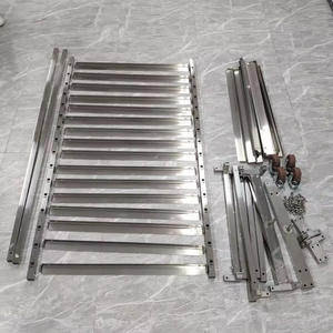 SS304 스테인레스 스틸 핸드 카트 트롤리 탈수기 건조 랙 트롤리 - Product Image 6