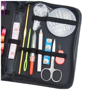 Kit complet d'outils de réparation de cuir carrés pour le voyage, étui à aiguilles portable DIY - Sacs cadeaux de Noël en gros - Product Image 3