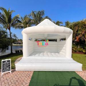 Vente chaude Château gonflable de <span class=keywords><strong>mariage</strong></span> blanc personnalisable commercial, château gonflable pour sauter, château gonflable à <span class=keywords><strong>louer</strong></span> ou à vendre - Product Image 5