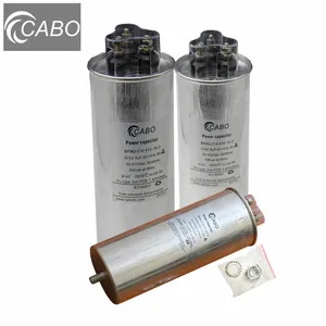 CMO/CMC CABO BKMJ série 25 kvar basse tension cylindrique 100 kvar condensateur de puissance de banque avec 220V 380V 440VAC