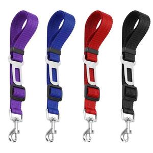 Correa de perro de nailon clásica de alta calidad, patrón sólido, cinturón de seguridad para coche de mascotas, correa de gato de estilo Simple y moderno, correa para perro - Product Image 5