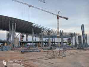 Factory Direct Supply Vorgefertigte Stahl konstruktion mit großer Spannweite für Industrie, Supermärkte, Turnhallen und Einkaufs zentren - Product Image 2