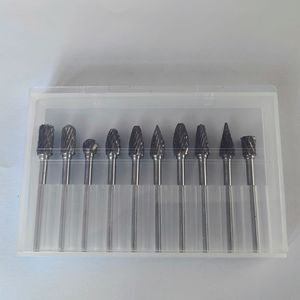 Vente directe usine Fraise rotative en acier à double denture avec queue de 6 mm, tête de meulage pour métaux - Product Image 5