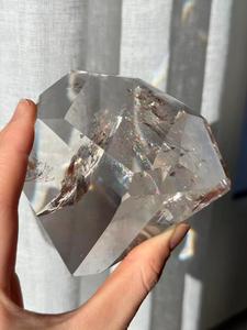 Wholesale High Quality Natural Rainbow Smoky Clear Quartz Free Form Healing <b>Stone</b> Crystal Craft for Decoration - Product Image 2