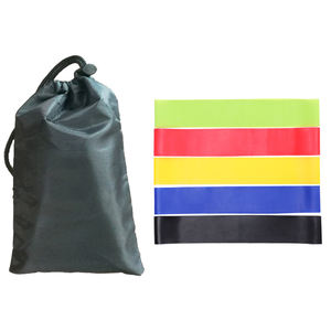 YIWU vente directe d'usine ensemble ligue de Yoga entraînement Fitness personnalisé butin entraînement Gym résister à la <span class=keywords><strong>bande</strong></span> de résistance à l'exercice en caoutchouc - Product Image 5