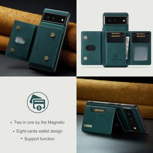 Funda <span class=keywords><strong>de</strong></span> teléfono tipo billetera <span class=keywords><strong>de</strong></span> cuero desmontable magnética <span class=keywords><strong>de</strong></span> PU <span class=keywords><strong>de</strong></span> alta calidad adecuada para <span class=keywords><strong>Google</strong></span> <span class=keywords><strong>Pixel</strong></span> 7 6 Pro 2 en 1 funda protectora - Product Image 4