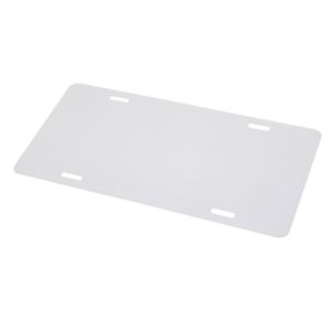 Plaque d'immatriculation de voiture en aluminium de haute qualité avec estampage, couleur et logo personnalisés pour la décoration du véhicule - Product Image 1