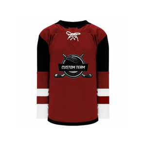 Tùy Chỉnh Thăng Hoa Hockey Jersey Dài Tay Áo Jersey Chất Lượng Cao Đội Đồng Phục Jersey 100% Polyester - Product Image 1