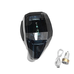 Pommeau de levier de vitesse universel en cristal pour BMW 3 5 Series F10 G30 G38 F15 G05 G08 Levier de vitesse de luxe Accessoires de voiture Chargeur USB <span class=keywords><strong>Auto</strong></span> - Product Image 5
