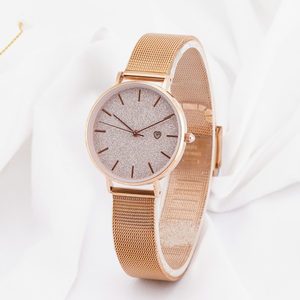 Reloj de Cuarzo Silencioso e Impermeable para Mujer con Esfera Degradada con Diseño de Cielo Estrellado - Product Image 5