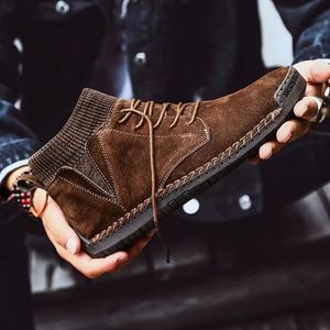 Calzado de Moda para Hombre, Talla Grande, Botas de Algodón, Zapatos Casuales, Zapatos de Una Sola Pieza - Product Image 4