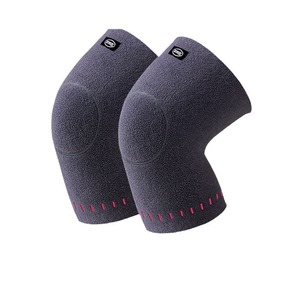 Rodilleras de Forro Polar de Doble Cara Zeamo, Grises, Cálidas, Protector de Menisco, para Uso Invernal en Adultos - Product Image 1