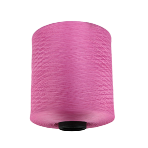 360D 96F fil extensible en polyester élastique à haute teneur en vrac fil de polyester recyclé à motif teint sans décoloration pour tapis de souris - Product Image 1