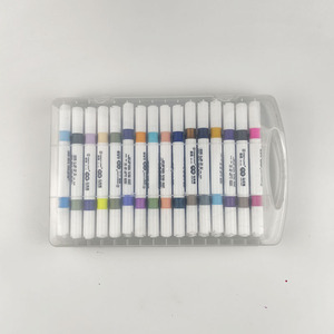 24 48 72 Color de doble punta dos colores Marcadores DE ARTE Caja de PP Marcadores acrílicos impermeables Juego de bolígrafos de pintura de secado rápido - Product Image 4