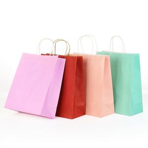 White and Brown Kraft Paper <b>Bags</b>, Offering Personalized Services, Suitable for Coffee Shops, Restaurants, and Clothing Stores. - Product Image 4