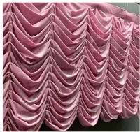 Panneau de rideau en velours bordeaux pour scène/théâtre/studio toutes couleurs personnalisées