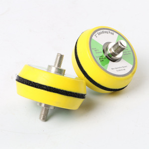 แผ่นแผ่นขัดกระดาษทรายสำหรับขัดหินแกรนิตพร้อมตะขอและห่วงสำหรับเครื่องบดแผ่นกระดาษทรายทรงกลม (1-9นิ้ว) - Product Image 3