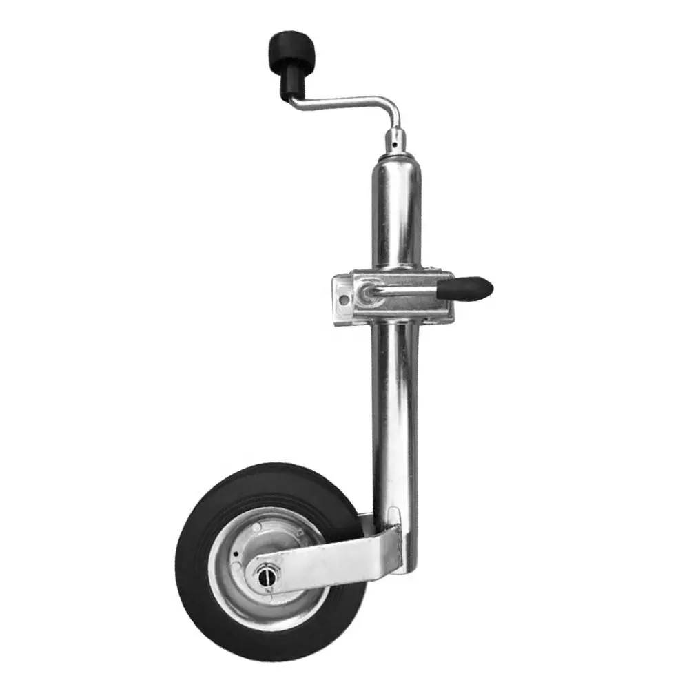 Chất lượng cao điện Trailer Shifter Ống Trailer bánh xe Jack Jockey bánh xe Size34 42 45 50 51 Mét Jockey bánh xe cho Trailer